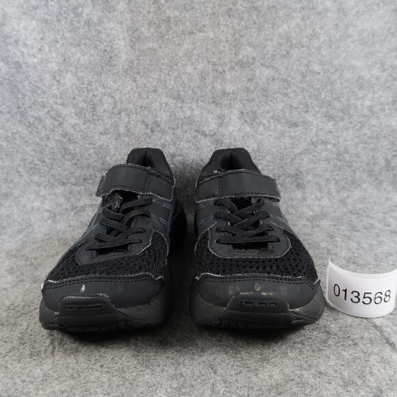 Asics Shoes Kids 13 Athletic Trainers Contend 7 Running Sneakers Black Easy On - Picture 3 of 12